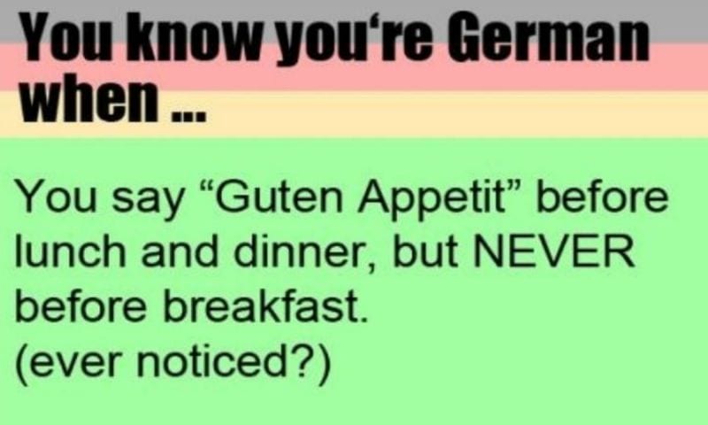Youre German-Frühstück