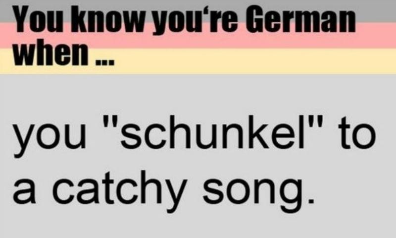 Youre German-schunkeln